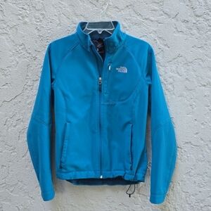 The North Face Women’s Turquoise Teal Full Zip Jacket Coat